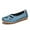 Light Blue, variant on Woobling Womens Loafers Round Toe Flats Flat Boat Shoes Nonslip Moccasins Walking Comfort Slip On Dark Yellow 6