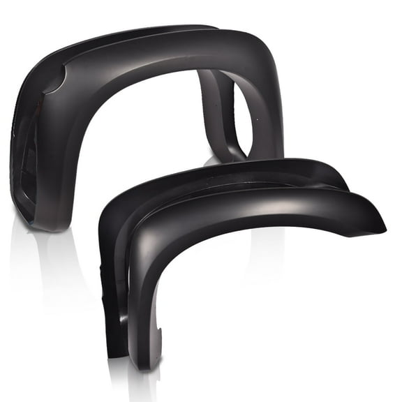 Smooth Black Factory Style 4PCS Fender Flares Fit for 2005-2011 Dodge Dakota