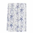 thumbnail image 2 of Navy Blue Coastal Kitchen Towels Set of 1, Starfish Nautical Ocean Sea Wooden Absorbent Dish Towels for Kitchen, Microfiber Hand Towel, Quick Drying Tea Towel for Cleaning Decorative Dishcloths, 2 of 7