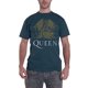 thumbnail image 1 of Queen - Camiseta Escudo para Adultos Unisex (Azul Índigo), 1 of 3
