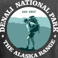 thumbnail image 4 of CafePress - Denali National Park Long Sleeve T Shirt - Long Sleeve Dark T-Shirt, 4 of 5