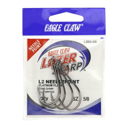 UPC: 0047708690430 | Lazer Sharp L2BGH-5/0 Octopus Long Shank Offset up Eye