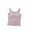 Pink, variant on Wlynlyn Womens Tank Tops with Built in Bra Sleeveless Undershirts Base Layer Soft Comfy Loungewear XL