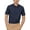Navy, variant on Men's Basic Urban Slim Fit Short Sleeve Dress Shirts