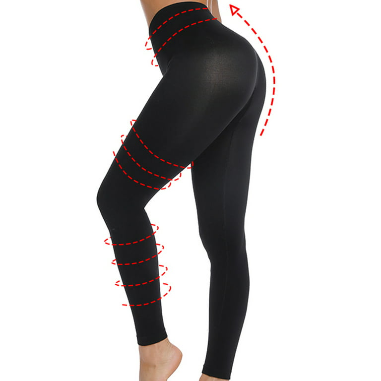 Women's Compression High-Waisted Anti-Cellulite Leggings Tummy