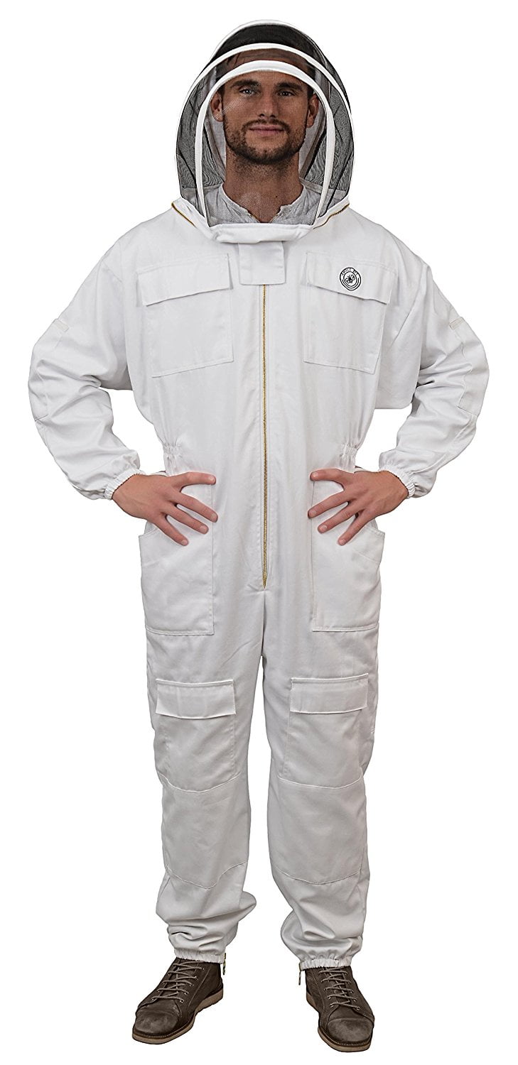Bee Keeping Suit ZSTR-3XLarge Adult  Bee Keeper Suit with Round Hood 