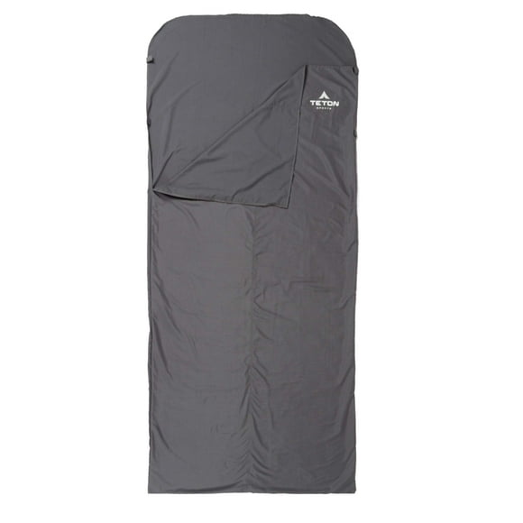 TETON Sports XL Sleeping Bag Liner; A Clean Sheet Set Anywhere You Go; Perfect for Travel, Camping, and Anytime You’re Away from Home Overnight;