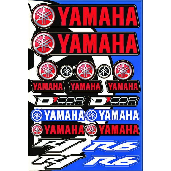 Universal Yamaha Street Decal Sheet