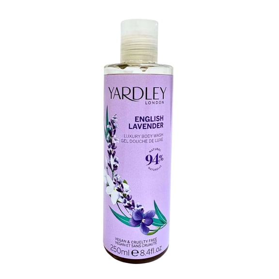Yardley English Lavender Luxury Body Wash 8.4 Oz / 250 Ml for Women by Yardley Of London