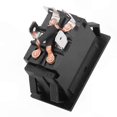 thumbnail image 3 of 5PCS DPDT 4Pin 3 Position Trailer Power Jack Switch Replacement for Tongue Jack Switch Assembly, 3 of 5