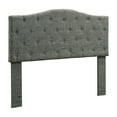thumbnail image 3 of Furniture of America Bancroft Tufted Fabric Headboard, Full/Queen, Gray, 3 of 8
