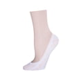 thumbnail image 3 of MeMoi Pretty Daisy No Show Liner Socks - Womens - Female, One Size, Nude, 3 of 3