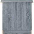 thumbnail image 4 of JERFIT Modern Gray Nightstand with Drawer, Particle Board Bedside Table for Bedroom, 23"W x 18"D x 23"H, Easy Assembly, 4 of 6