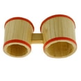 thumbnail image 2 of Finest Wooden Bongo Drums 4inch 5inch for Children Preschool Musical Rhythm Toys, 2 of 8