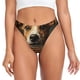 thumbnail image 1 of Balery Modern Cute Dog Tangas de Algodón para Mujer con Estampado – Ropa Interior Sexy, Transpirable, G-string-Medium, 1 of 6