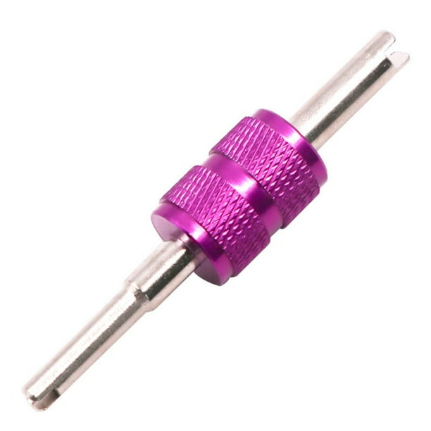 Universal tire valve stem remover screwdriver wheel repair tool dual