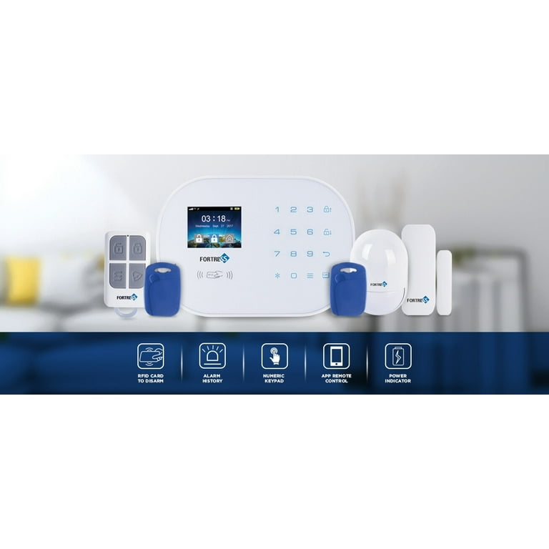 Wi Fi 3G 4G GSM Security Alarm System S6 Titan Starter Kit Wireless DIY Home and Business Security System Kit by Fortress Security Store Easy to
