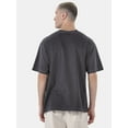thumbnail image 4 of No Boundaries All Gender Cotton Oversize Tee with Short Sleeves, Men's and Big Men's, 4 of 5