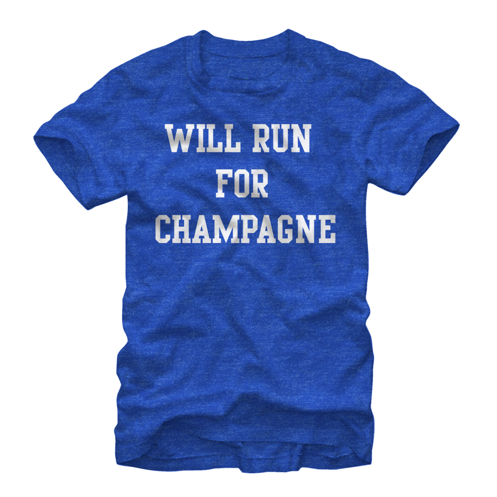 royal blue graphic tee women's