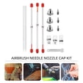 thumbnail image 2 of 1 Set/10PCS Airbrush Needle and Nozzle Replacement Airbrush Repair Supply, 2 of 4