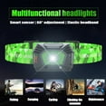 thumbnail image 1 of EGNMCR USB Rechargeable Strong Light LED Induction Headlight-Mounted LED Headlamp, 1 of 2