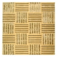 thumbnail image 2 of Contemporary Rug - Soho Wool/Viscose -Gold-Color:Gold,Design:Contemporary,Shape:Round,Size:6'L x 6' W, 2 of 3