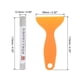 thumbnail image 2 of Madera Muebles Reparación Kit, 3uds Cera Madera Relleno Pegar con Espátula Crayón Marcadores Muebles Retoque Kit para Removedor Rayones Rozaduras en Muebles Piso, Oscuro Gris, 2 of 8