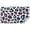 White and Colorful, variant on White and Gray Of Leopard Print Rectangle Tablecloth 60"x84",Waterproof Polyester Rectangle Table Cloth, Wipeable Spillproof Polyester Tablecloth for Dining, Camping, Indoor and Outdoor