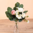 thumbnail image 4 of Paquete de 24 tallos de hojas de eucalipto artificiales, plantas verdes de eucalipto de imitación para ramo, jarrón, relleno, decoración del hogar, arreglo Floral Ofspeizc CZJJ-HQ31-1, 4 of 6