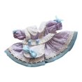 thumbnail image 3 of Vestido de muñeca de peluche Vestir Flexibilidad Imaginación Moda Educativo para los pequeños violeta, 3 of 9