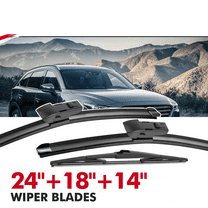24" 18" 14" OEM Wiper Blades for 2017-2021 Mazda CX5 CX9 CX-5 CX-9, Original Equipment Windshield Window Wiper Blades Set (Pack of 3)