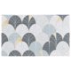 thumbnail image 1 of REGALWOVEN Alfombra Antideslizante para Puerta de Entrada Interior Grande Impermeable de Goma para Cocina [Hoja] 18" x 30", 1 of 6
