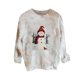 thumbnail image 1 of Navidad moda mujer Casual cuello redondo manga larga pulóver blusa Tie-dye sudadera de moda Pompotops  gfhjh9777, 1 of 3