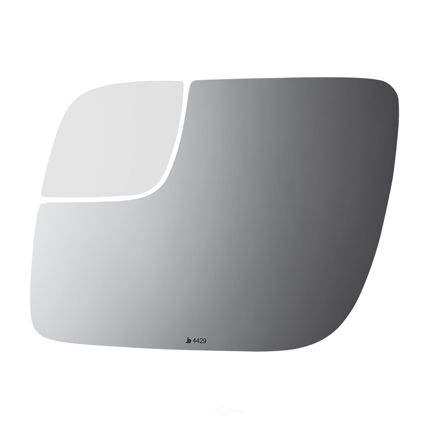 Burco Side View Mirror Replacement Glass - Clear Glass - 4429