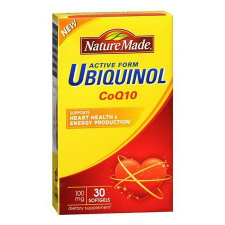 Nature Made Ubiquinol Coq10 100 Mg Soft Gels - 30 Ea