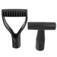 thumbnail image 3 of OULII 2 Pcs Universal Handle for Garden Tools Spade Handle Black Steel for Digging Tasks, 3 of 7