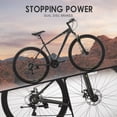 thumbnail image 2 of {IN STOCK} Elecony 29 inch Aluminum Mountain Bike, Shimano 21 Speed Mountain Bicycle Dual Disc Brakes for Woman Men Adult Mens Womens, Multiple Colors, 2 of 6