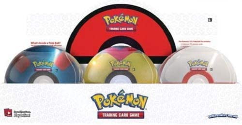 Pokémon Spring 2021 TCG Poke Ball Tins Booster Card Game 18 Pack for sale online 