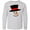 AC-Heather Grey, variant on Inktastic Snowman with Top Hat and Carrot Nose Long Sleeve Youth T-Shirt