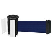 TENSABARRIER 896-STD-1P-STD-NO-L5X-C Belt Barrier, Chrome,Belt Blue
