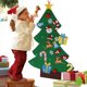 thumbnail image 3 of OurWarm Upgraded DIY Felt Toddler Christmas Tree 2020 New Year Gift Educational Toys Hanging Pendant Christmas Party Supplies, 3 of 4