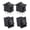 4 packs, variant on 1/4/10Pcs 6 Pin 3 Position Rocker Toggle Switches Power Button Switches