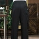 thumbnail image 4 of Pantalones de chef con cintura elástica completa para hotel, comedor, pantalones de trabajo de chef para hombre, pantalones de cocina (M), 4 of 8
