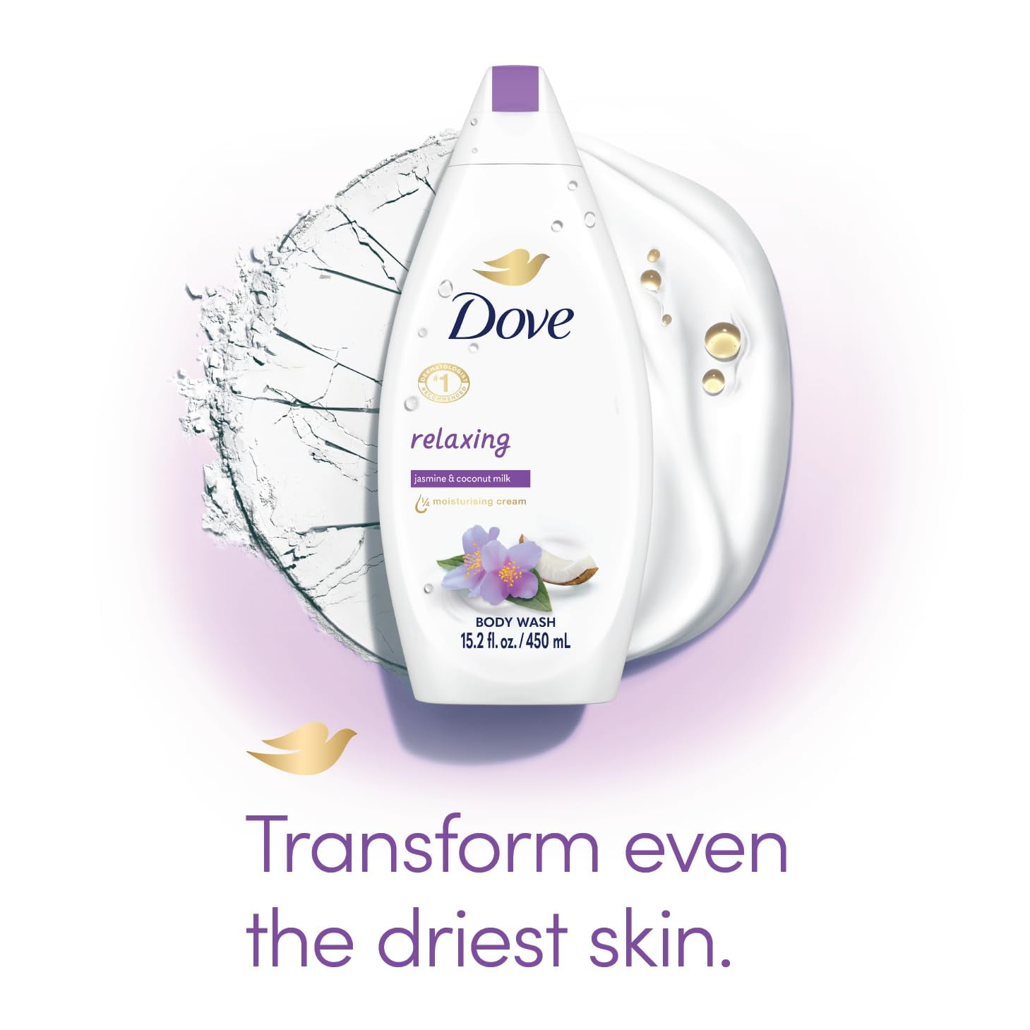 Dove Body Wash Relaxing 450 ML Pk of 4
