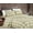Tan Plaid, variant on Chezmoi Collection 4-Piece Lodge Plaid Sheet Set Queen Size, Tan Beige Blue Plaid Stripe Printed Brushed Microfiber Lightweight Breathable Deep Pocket Bed Sheets