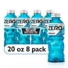 POWERADE Zero Sugar Mixed Berry Electrolyte Sports Drink, 20 fl oz, 8 Pack Bottles