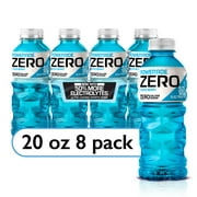 POWERADE Electrolyte Enhanced Zero Sugar Mixed Berry Sport Drink, 20 fl oz, 8 Count Bottles