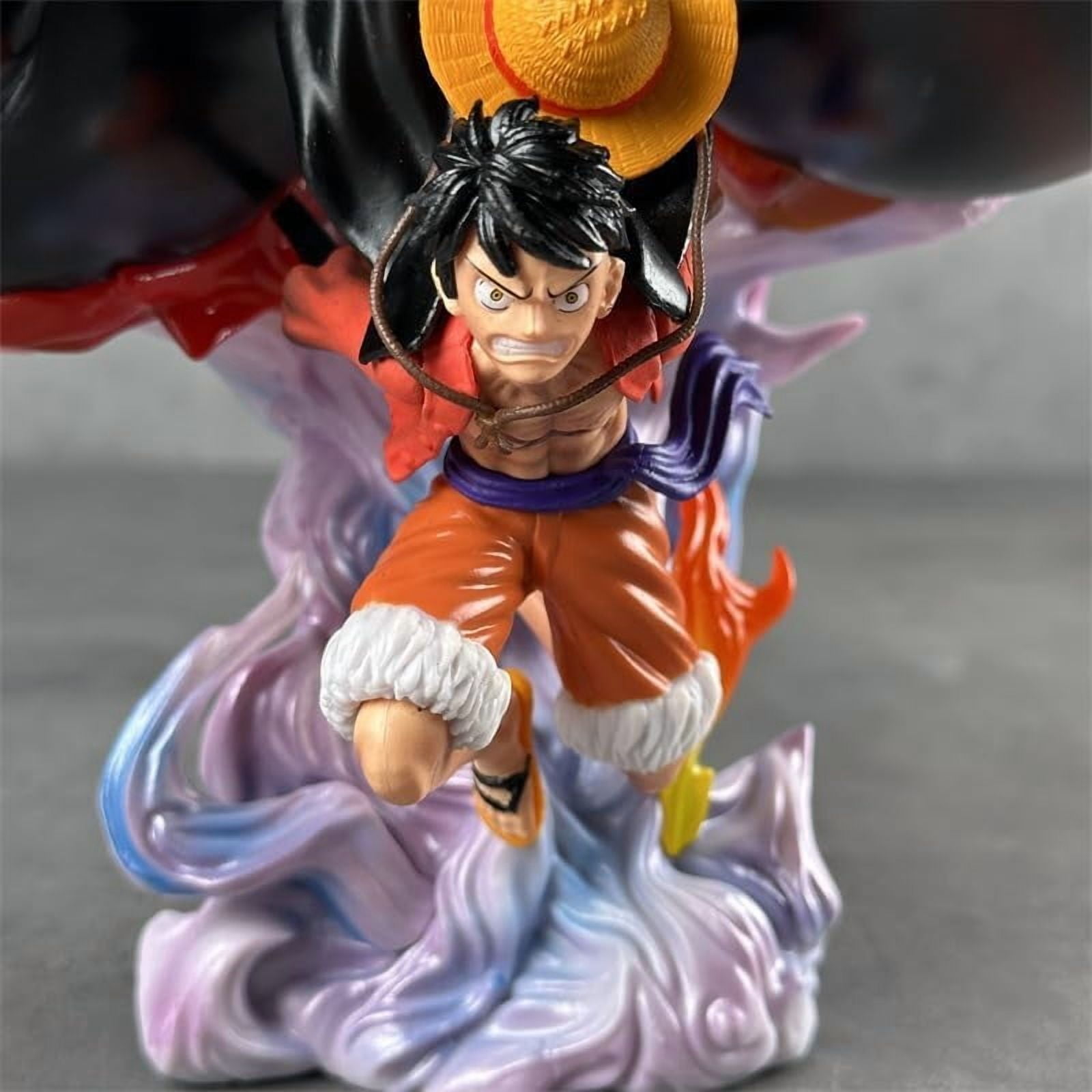 Luffy Action Figure Double Fist Third Gear Monkey·D·Luffy Figures 20CM/7.9inch PVC Character Anime Figures Statue Collection Decoration Gift