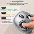 thumbnail image 5 of Nekteck Foot Massager with Heat, Shiatsu Foot Massage Machine with for Plantar Fasciitis, Neuropathy, Circulation, Fathers Day Gifts for Men, Women, 5 of 15