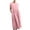 Pink, variant on Rutainlusire Sleeveless Dress for Summer for Women Womens Fashion Solid Sleeveless Round-neck Retro Long Dress